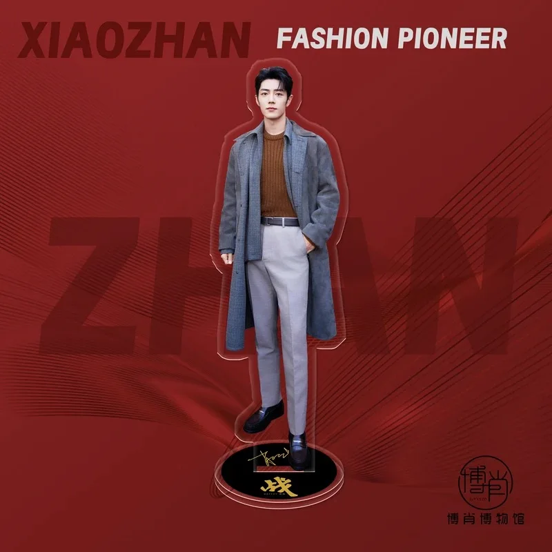 Boshao Cosplay الطرفية Xiaozhan الإنسان على الوجهين عالية الشفافية الاكريليك الدائمة زخرفة سطح المكتب