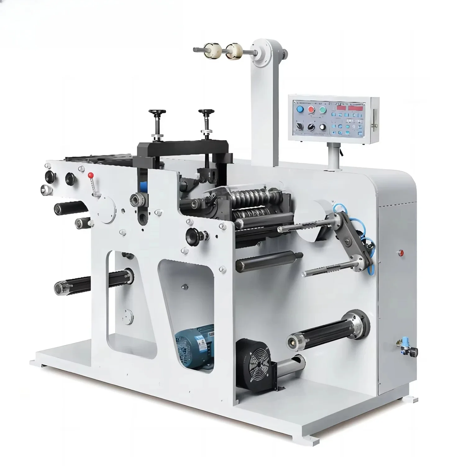 RTMQ-320 New Design Sticker Label Rotary Die Cutting Machine with Slitting