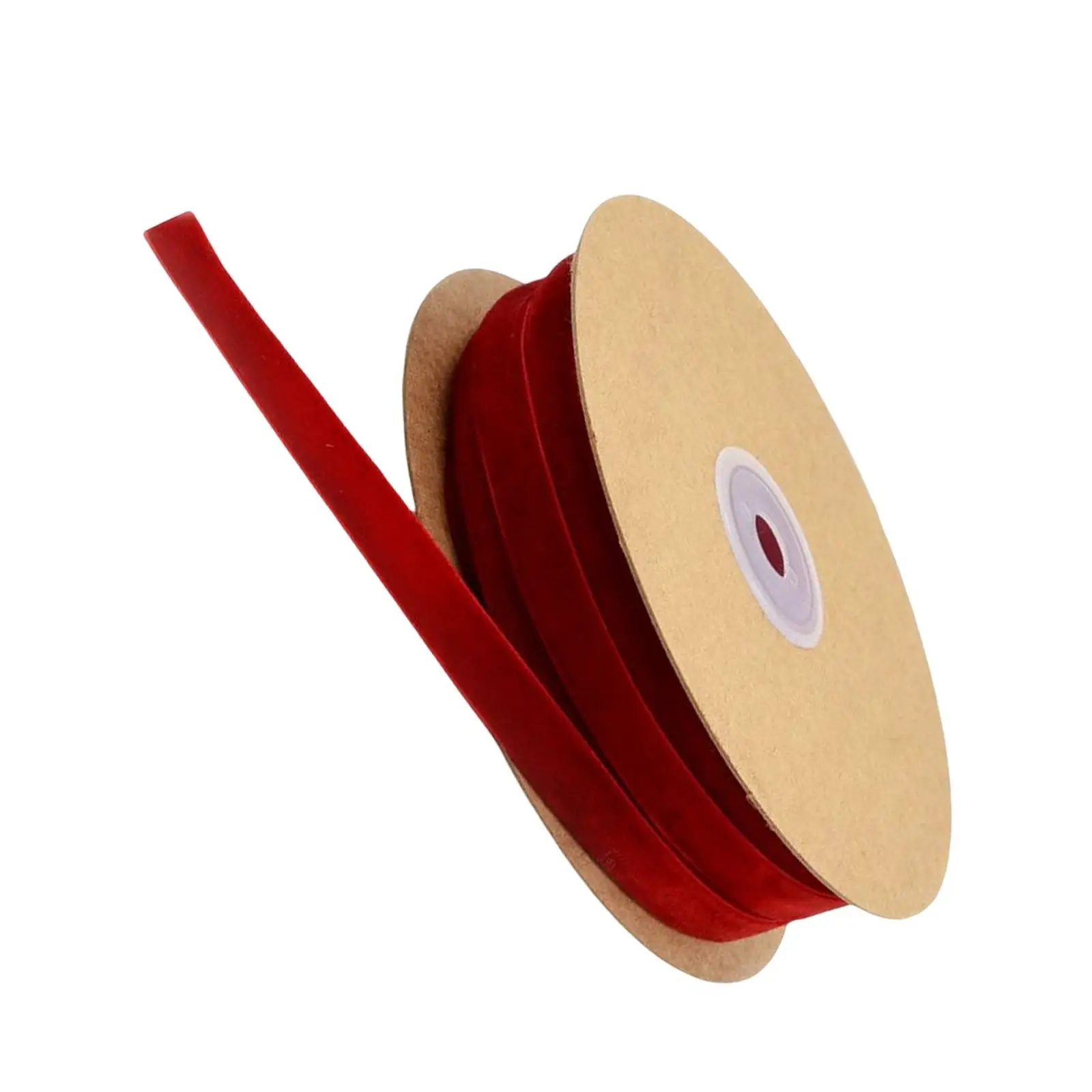 Velvet Ribbon Decorative Satin Roll Luxury Nylon Ribbon for Card Invitations Gift Box Ties and Party Crafts