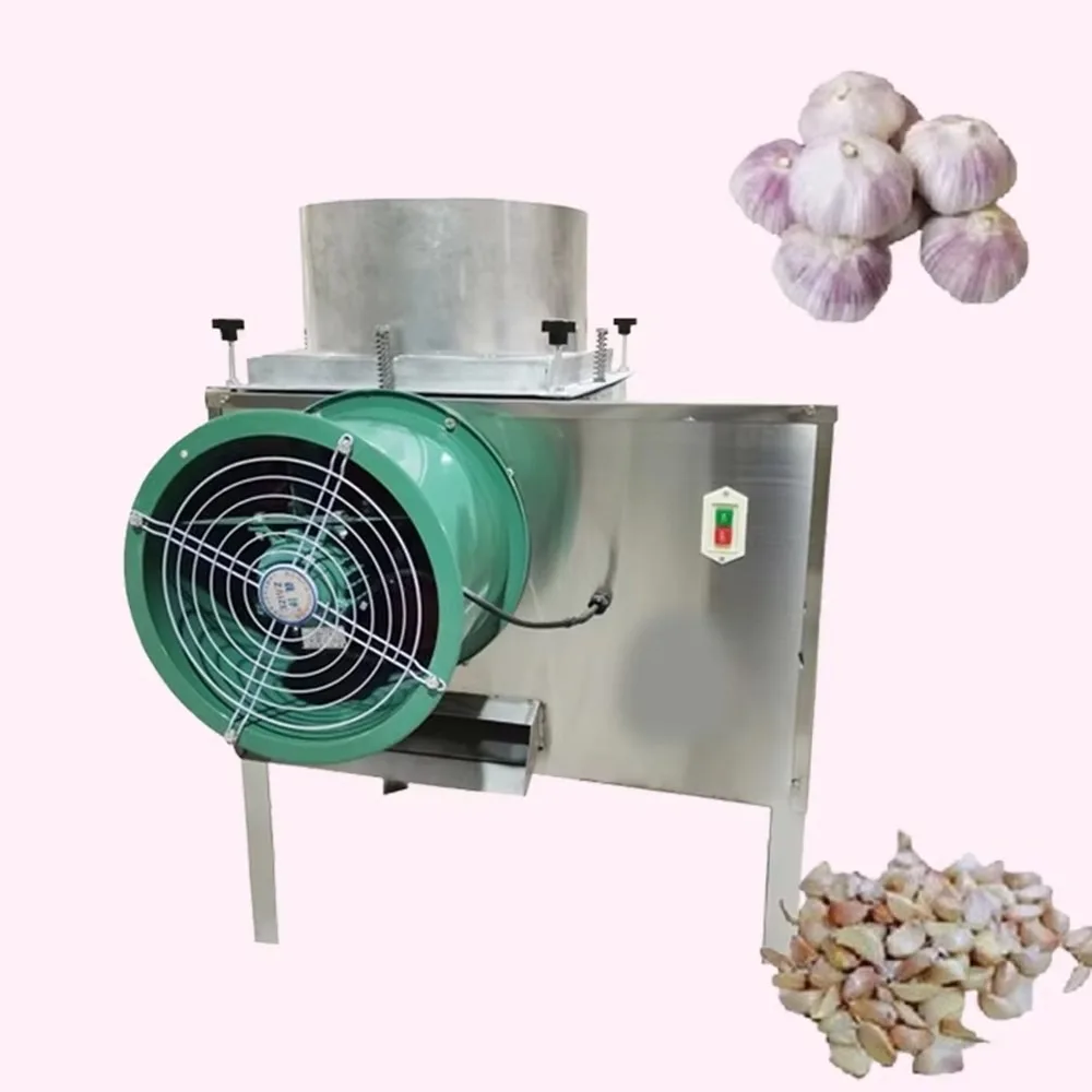 Commercial Electric Garlic Clove Separator Stainless Steel Automatic Garlic Peeling Splitting Machine for Restaurant