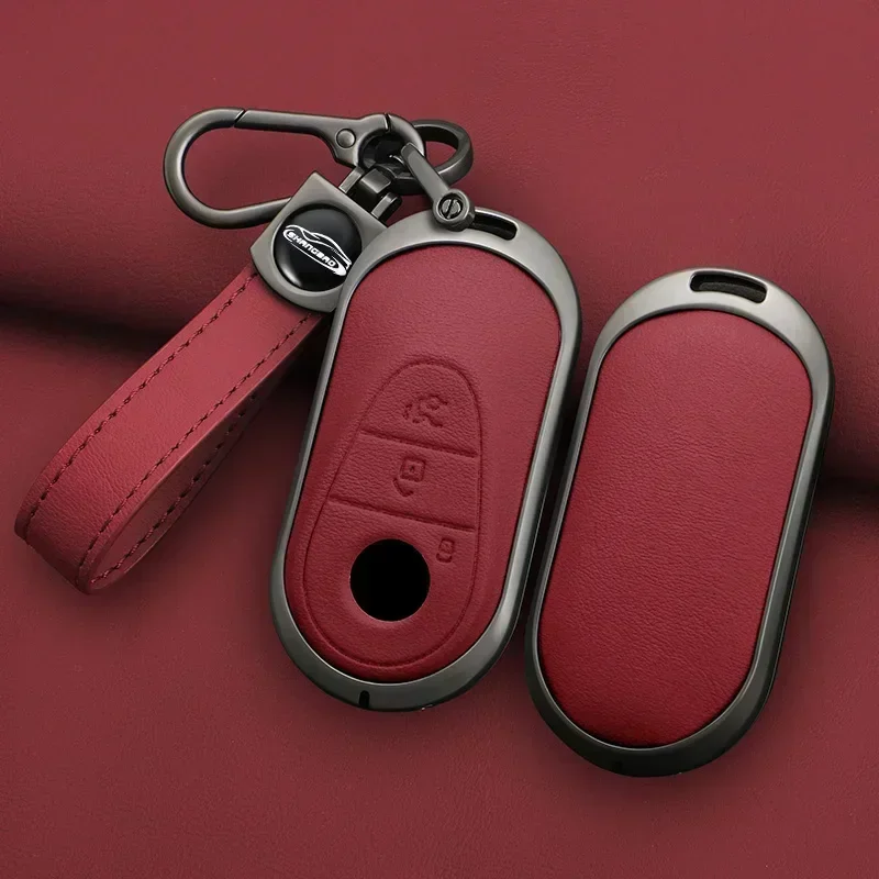 Car Key Case Cover For Mercedes Benz C S Class W223 W206 S260L S350L S400L S450L S500L for Maybach S480 S580 2020 2021 2022