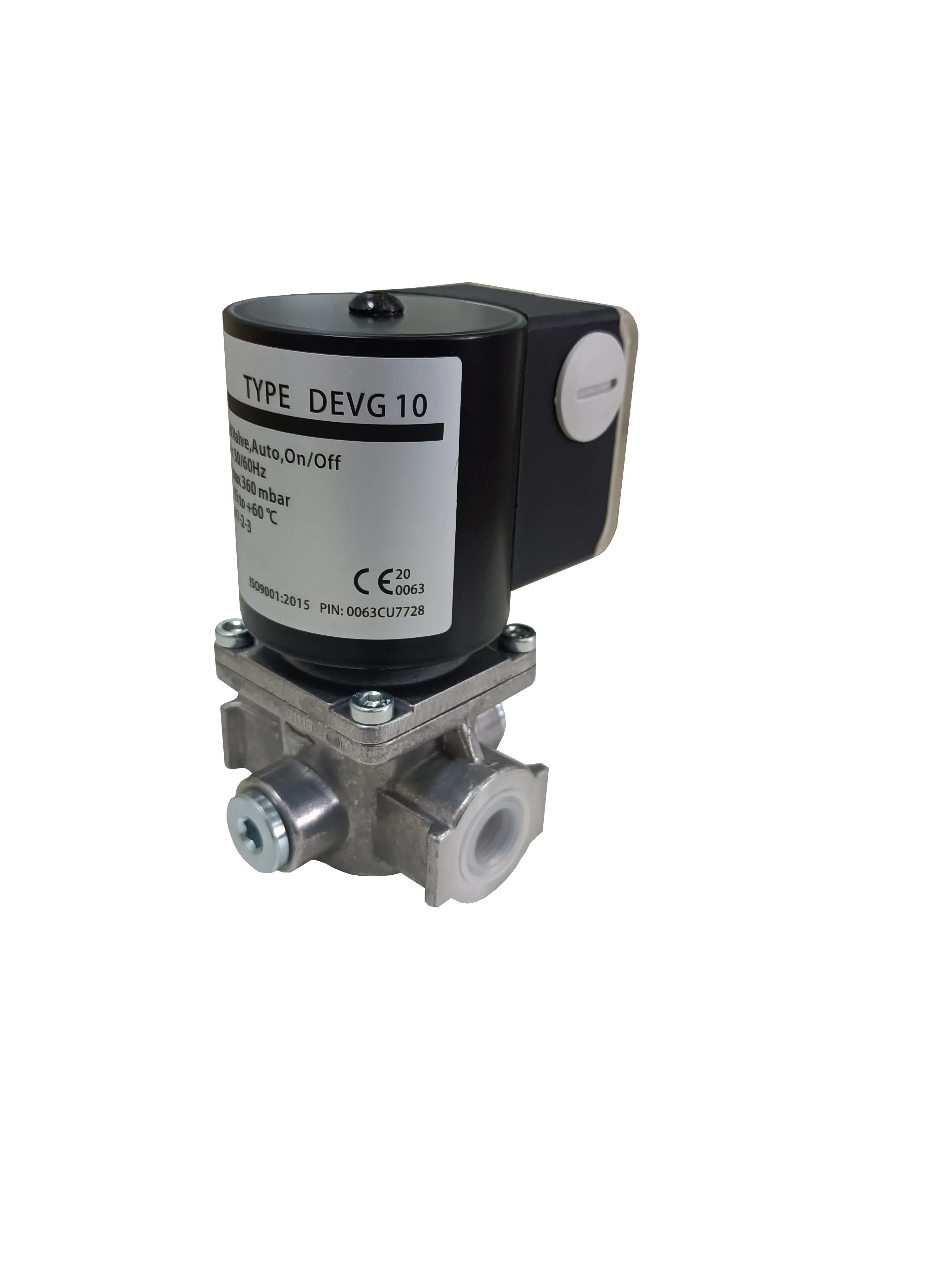 Válvula Solenoide MADEWELL para Gas Natural