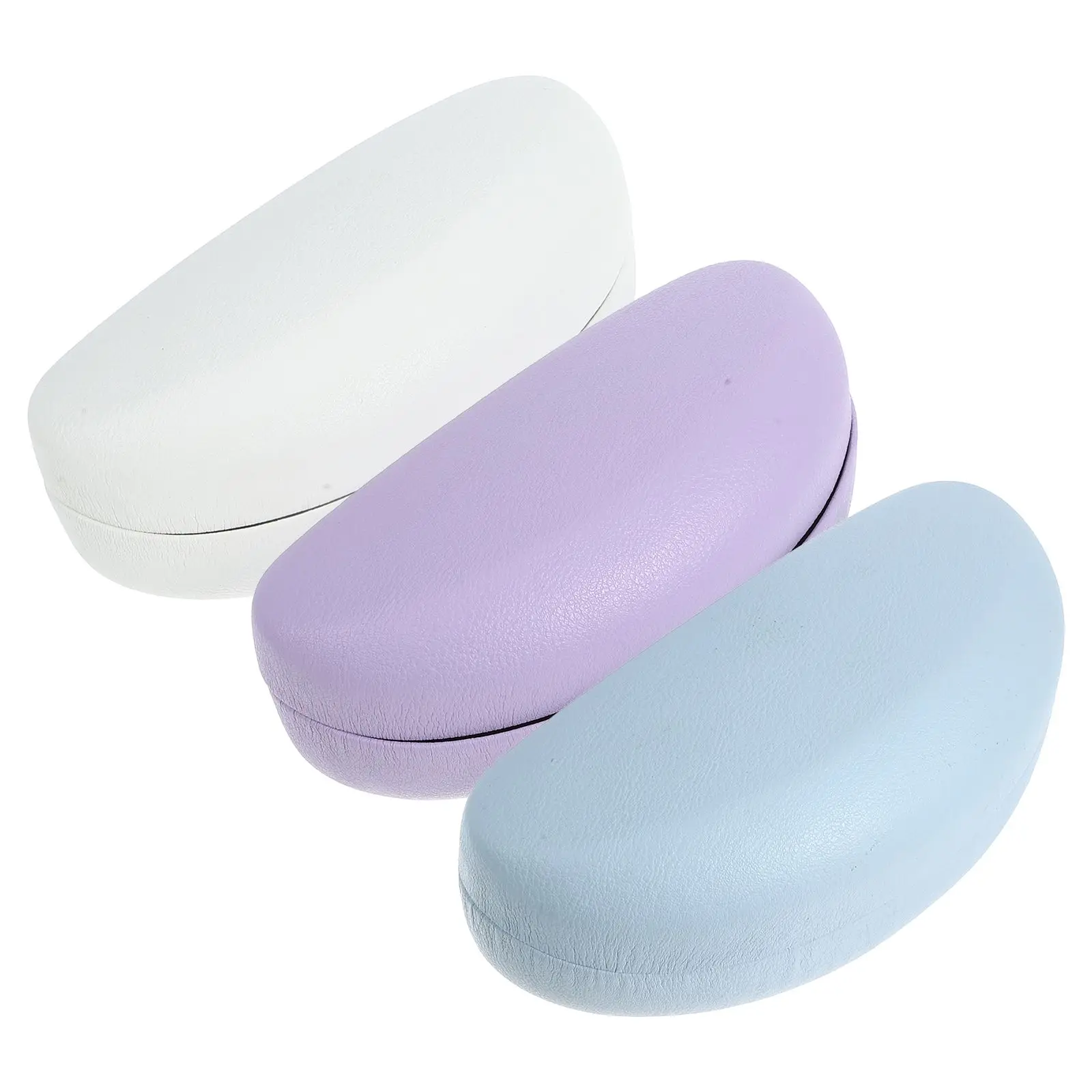 

3 Pcs Glasses Protective Case Eye Cases Adult Women Portable Hard Sunglass Travel Iron Sheet Sunglasses Student