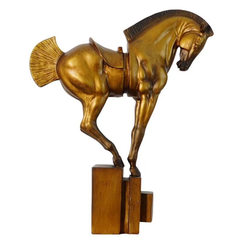 Horse ornaments, horse to success, zodiac horse office decorations