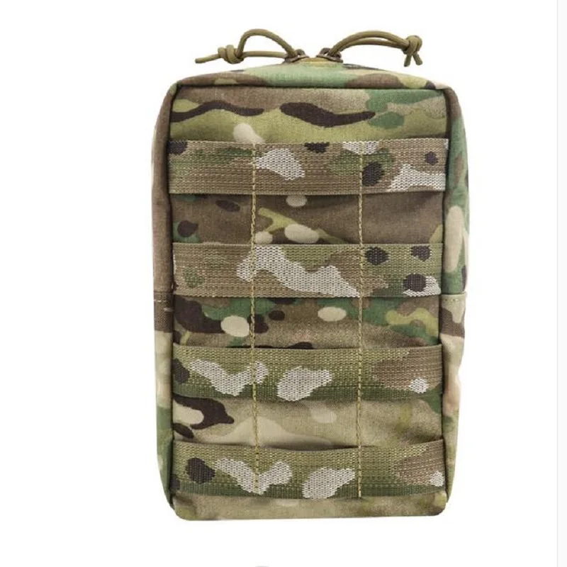 

Outdoor Sports Tactical Vest, MOLLE Upright Pouch, Long Sundry Bag