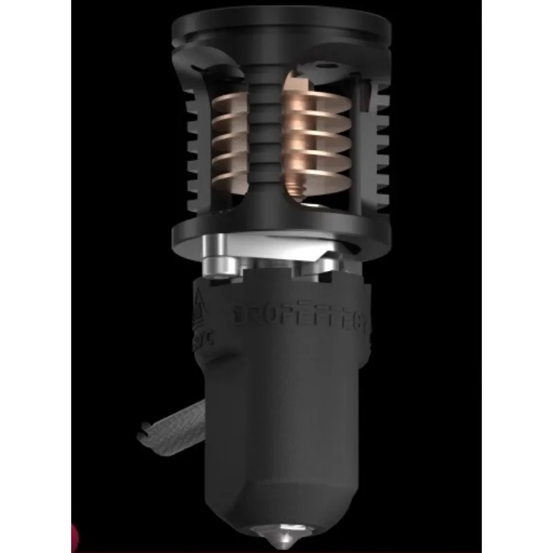 

NextG Fiber hot end 3D printed with Voron/Prusa/Imagine extrusion head, 40g ultra-lightweight