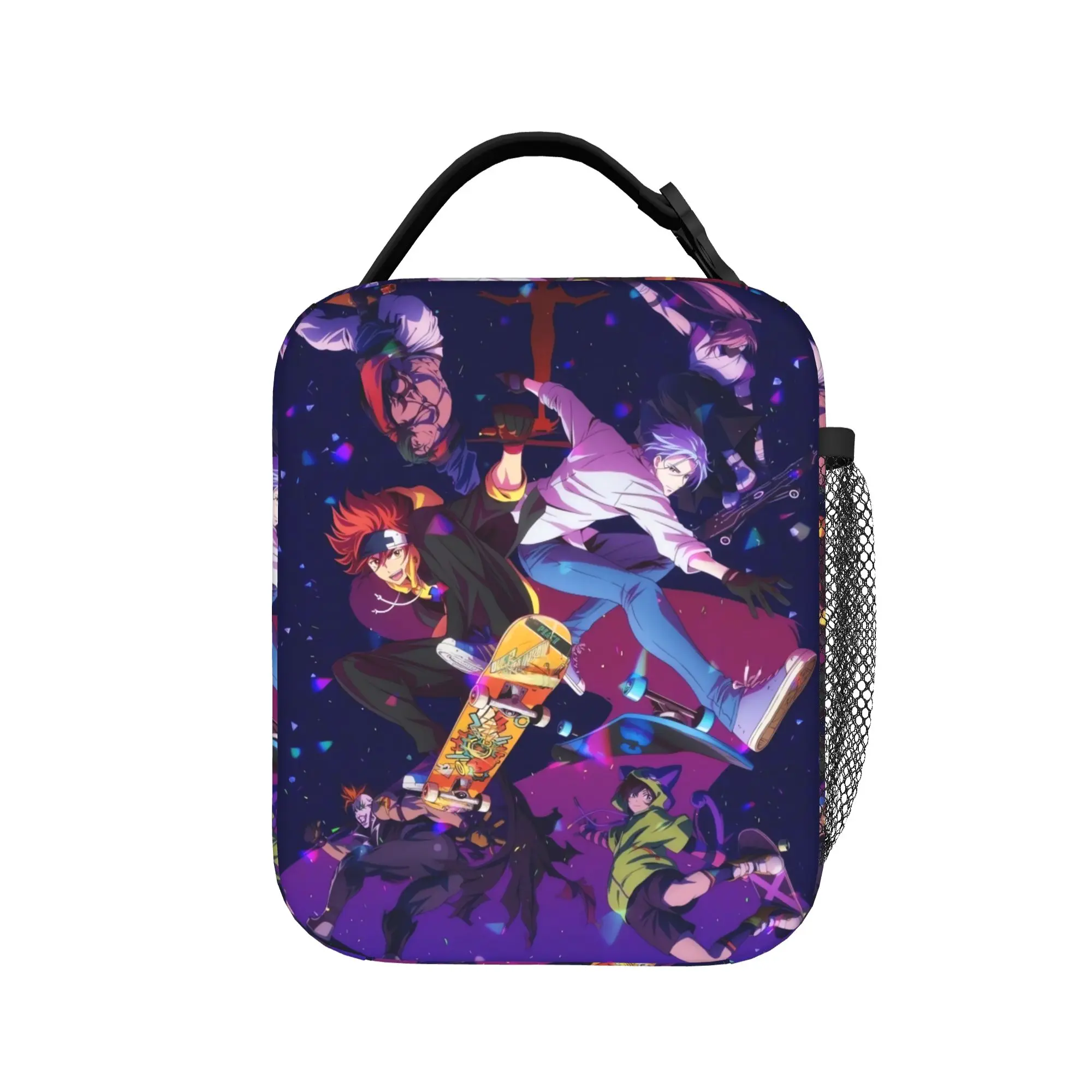 Youthful SK8 the infinity Lunch Bag  Fashion Lunch Box Portable Insulated Thermal Tote Handbags For Child Oxford Cooler Bag