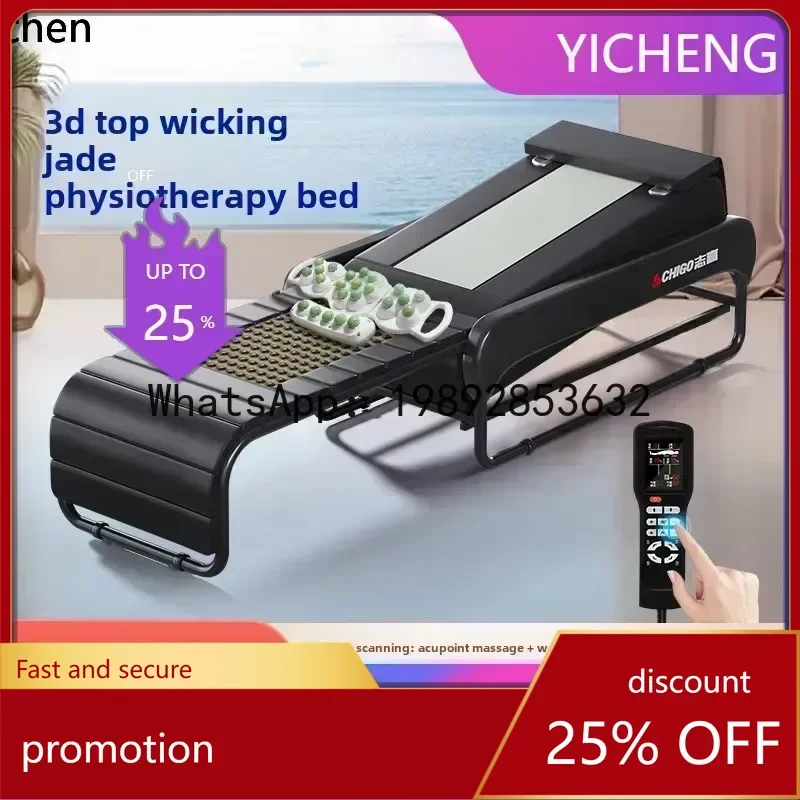 YFYYFY MR  Multifunctional Warm Jade Heated Physiotherapy Bed Electric Warm Jade Massage Bed Household Whole Body Health Care