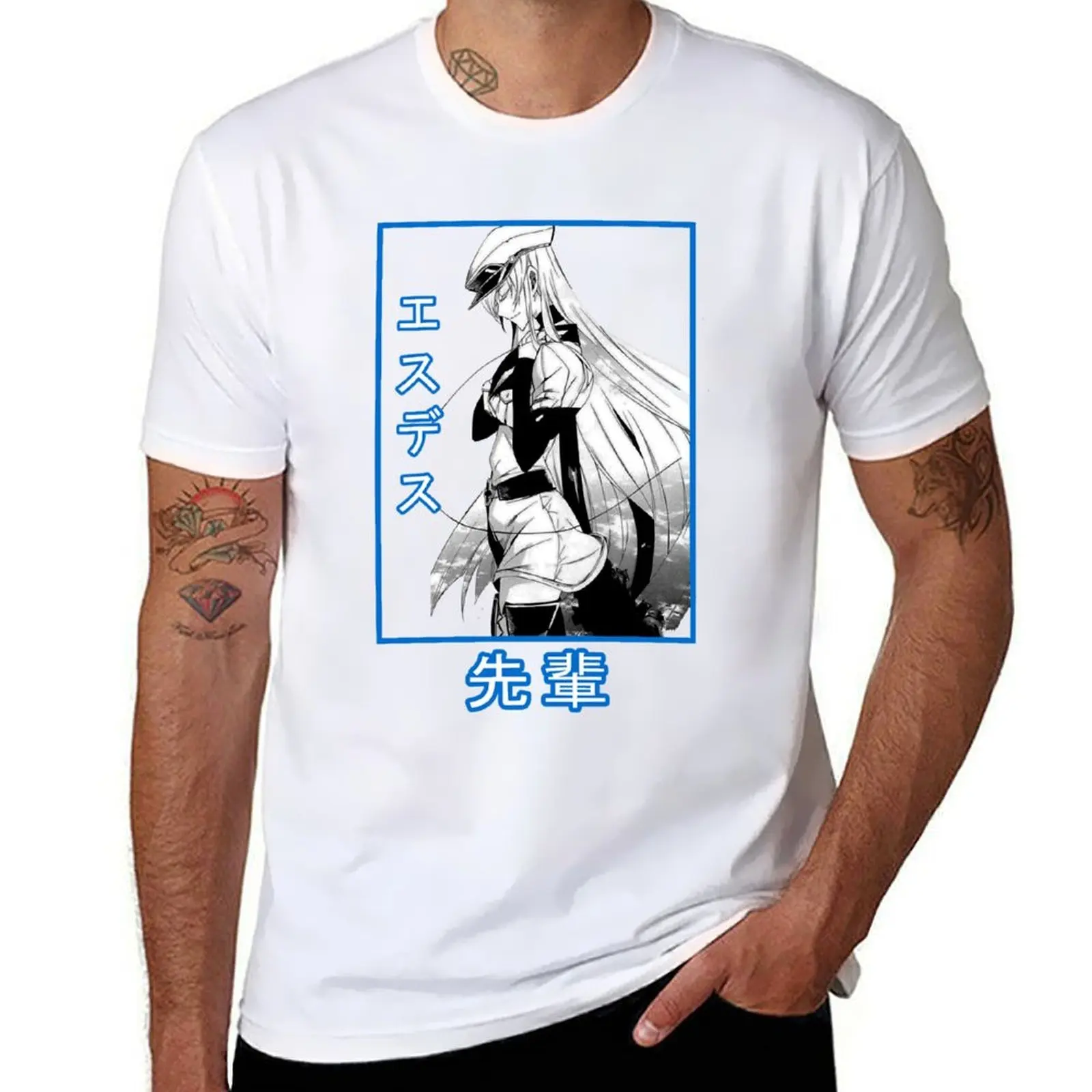 

Esdeath T-Shirt man t shirts graphic t shirt man cotton T-Shirt