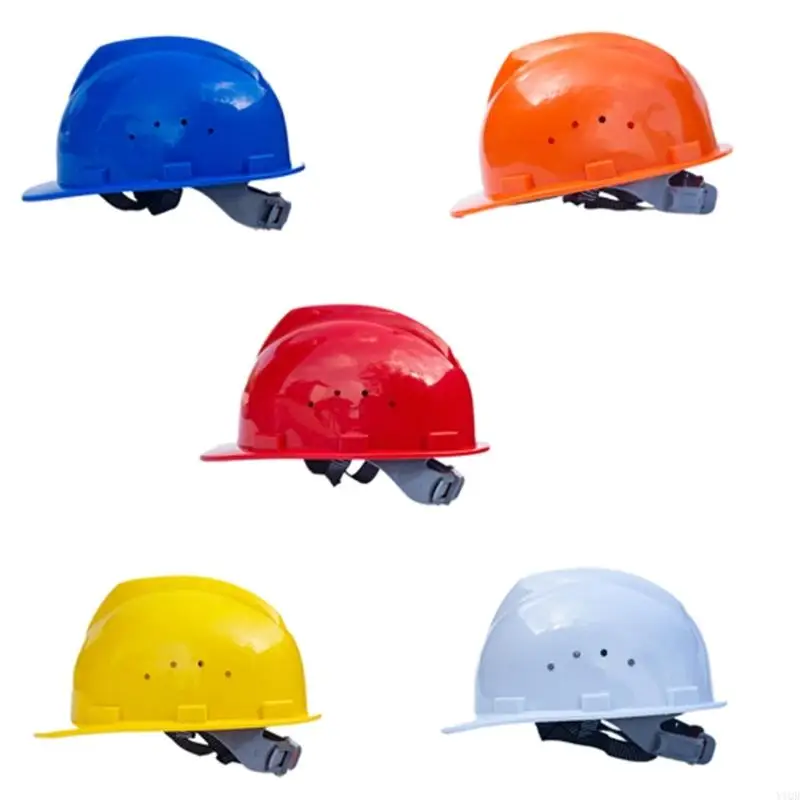 

Ventilated Industrial Hard Hat Ratchets Suspension Adjustable Protecting Helmets