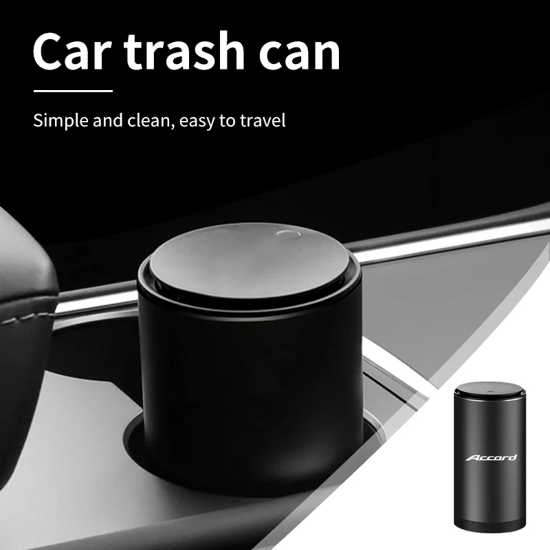 Car Trash Bin Stretchy Garbage Can Storage Box Rubbish Organiser For Honda Civic Accord CRV HRV Pilot Fit Odyssey Legend