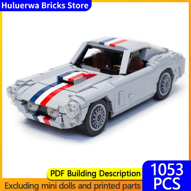 

Модель скоростного гоночного автомобиля MOC, строительные кирпичи 250 GT, верхний уровень, спортивный автомобиль, модульная технология, детские праздничные подарки, сборные игрушки