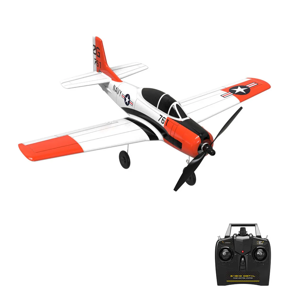 Eachine Mini T-28 Trojan 761-9 EPP 400mm Wingspan 2.4G 6-Axis Gyro RC Airplane Trainer Fixed Wing RTF Mode 2 One Key Return