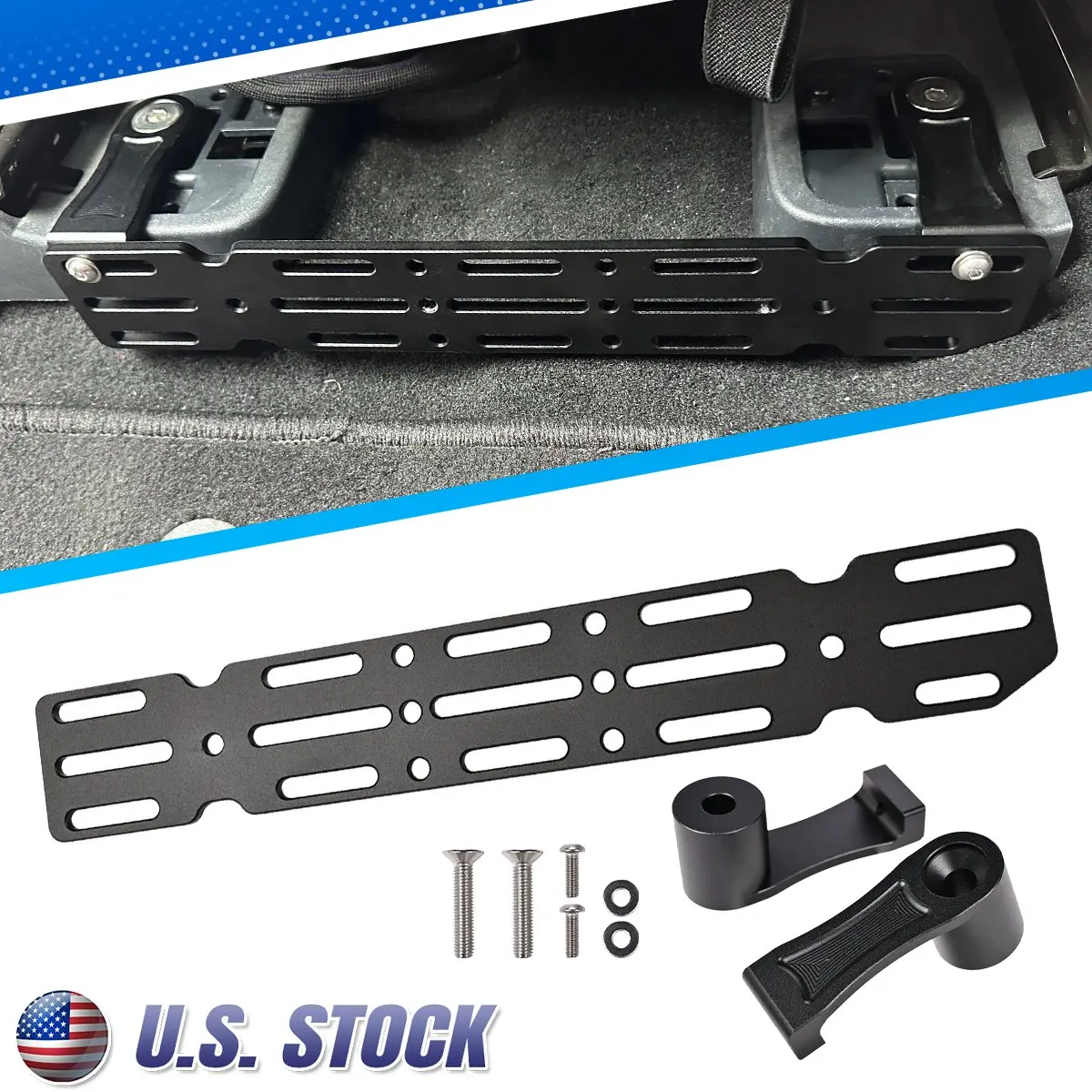 Front Multifunctional Installation Panel Seat Bracket 2021+ For Ford Bronco Accessory （2 Door OR 4 Door）