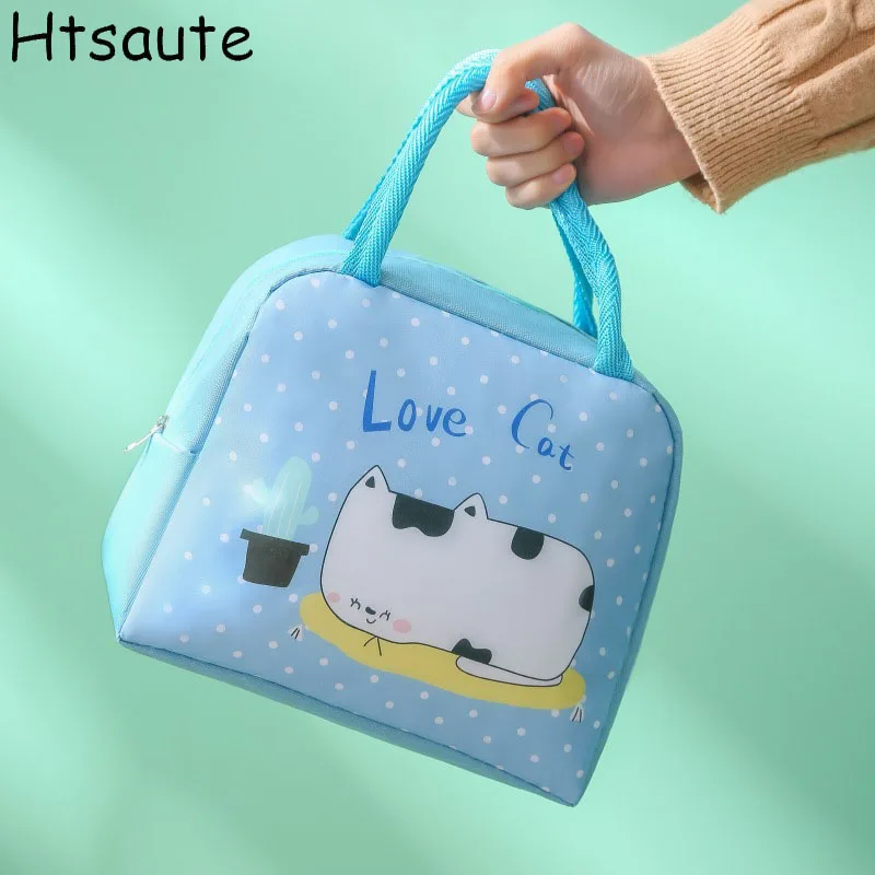 Yalıtım Çantaları Sızdırmaz Fiber Kağıt yemek kabı Taşınabilir Yalıtımlı Bento Çanta Termal Soğutucu Yalıtımlı Kraft Çanta bolsa termica