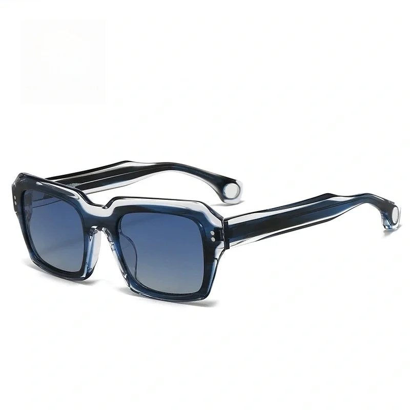 Belight البصرية مربع الشكل خمر الرجعية خلات الرجال النساء بارد أزياء النظارات الشمسية العصرية مع حالة FRANZEN