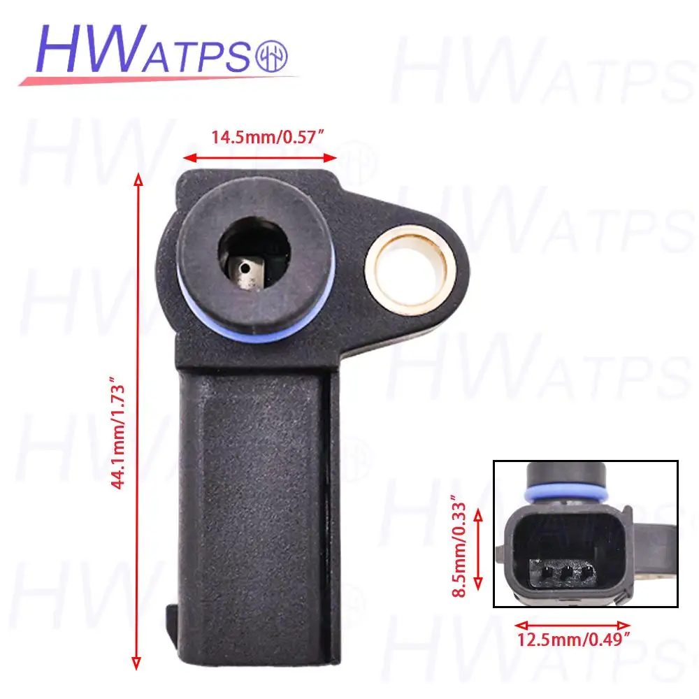 1/5/10 ชิ้น BC3Q9F479AD เซ็นเซอร์ความดันสัมบูรณ์ BC3Z9F479B สำหรับฟอร์ด F-250 F-350 ซุปเปอร์ดิวตี้ 6.7L ดีเซล 2011-19