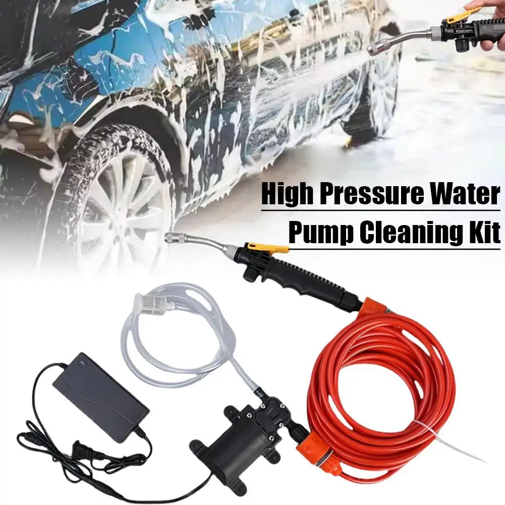 Bomba de agua de alta presión para el hogar, Kit de máquina de limpieza de productos de limpieza de aire acondicionado eléctrico para interiores y exteriores