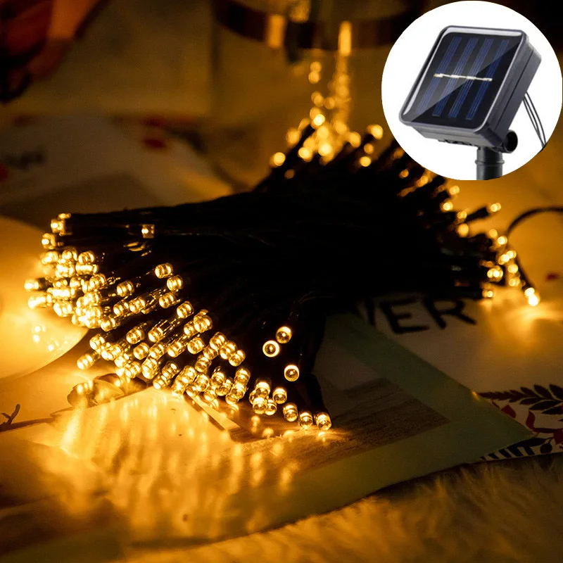 

Outdoor Solar Light String 8 Modes LED Christmas Decoration Light String Solar Fairy Light Garden Christmas Decoration Light