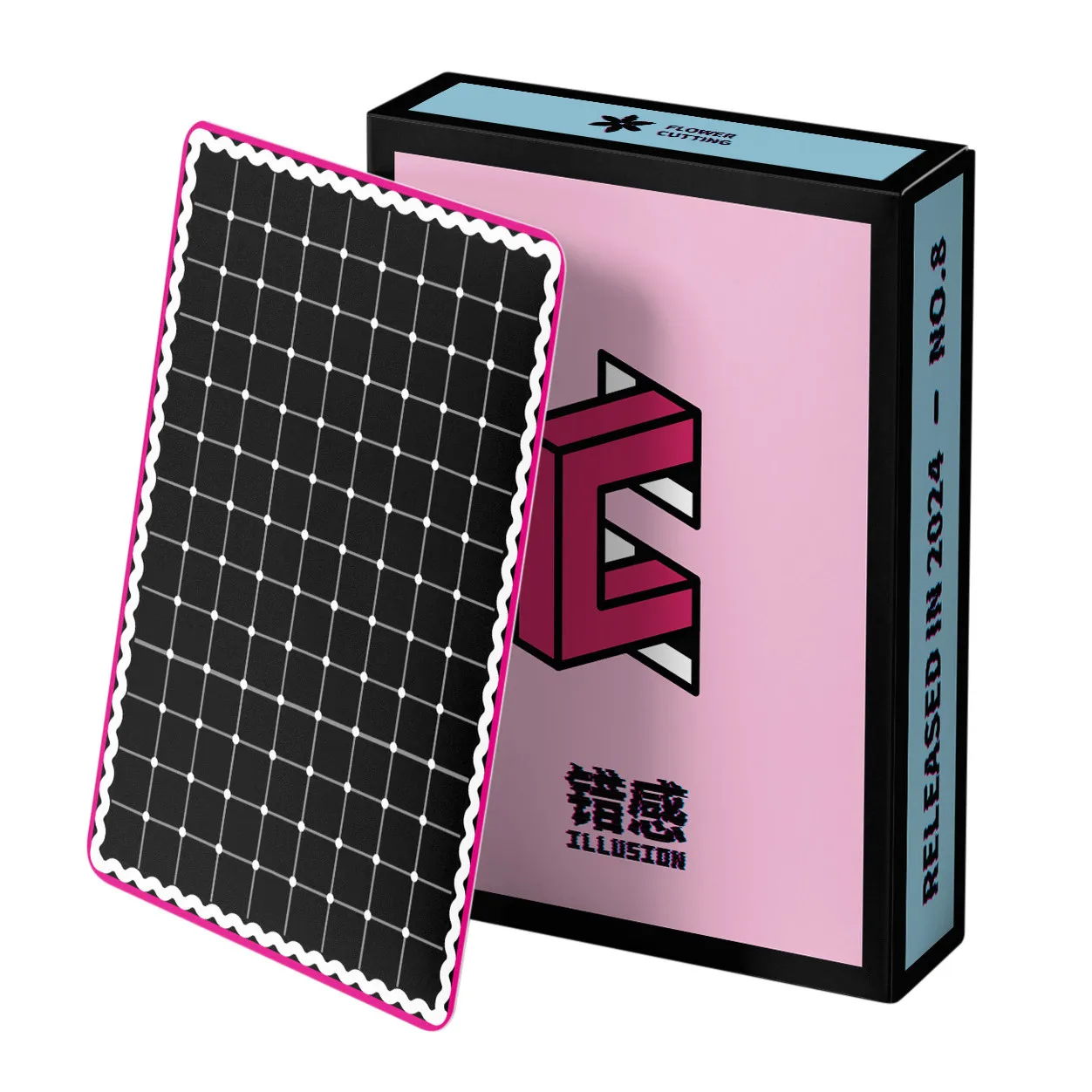 visual-color-illusion-flower-cutting-poker-cards-artistic-paper-playing-cards-for-adult-entertainment-one-person-game