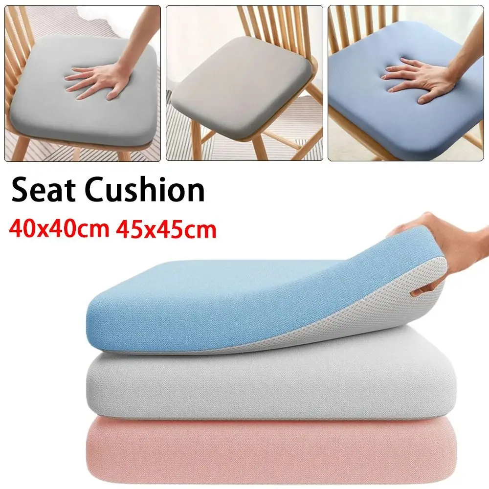 

4cm Thick Seat Cushion Ultra Soft Memory Foam Office Chair Pad Breathable Rebound Car Seat Pad