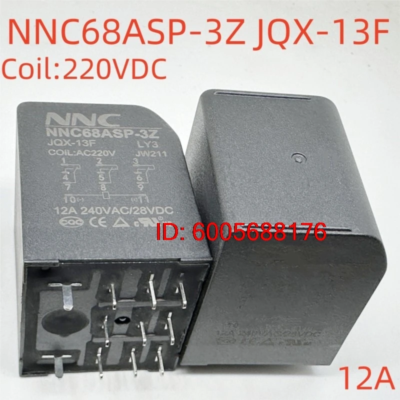 10PCS New NNC68ASP-3Z JQX-13F Relay 11pins