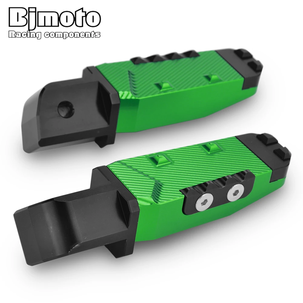 

BJMOTO Motorcycle Foot Pegs Rear Passenger Pedal For Kawasaki ER6N ER6F Z650 Z750 Z800 Z900 Z1000/SX Ninja Versys 650 ZX6R ZX10R