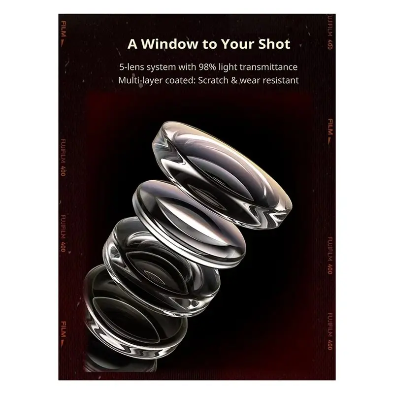 عدسة الكاميرا الخارجية 28 مللي متر كاميرا بصرية عدسة الكاميرا-5387 لسوني ZV-E10/FX3 A6700 ل FUJIFILM X-T5 لكانون لنيكون-Y41A #4