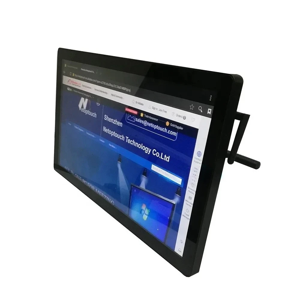 New Multi size/dimensions 15.6/18.5/21.5 inch capacitive touch screen Android all in one PC kiosk