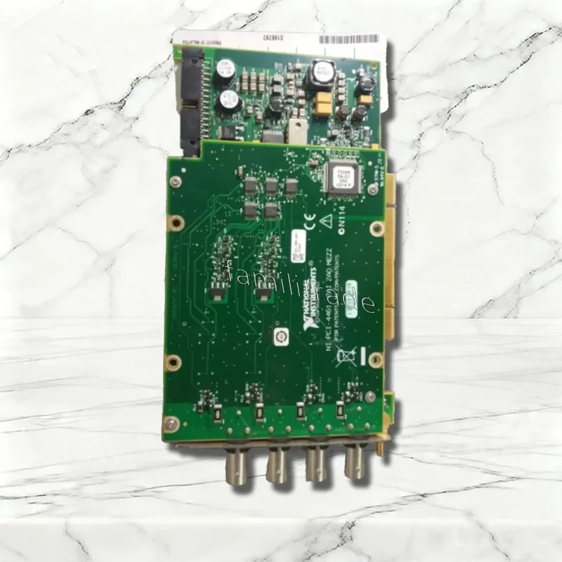 USED National Instruments NI PXI-4461 24-Bit 204.8kS/s 2In/2Out Sound Vibration Module IEPE#familitrade