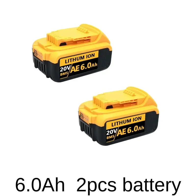 Batteria di ricambio al litio DCB200 20V 12000mAh per Dewalt 18V DCB184 DCB200 DCB182 DCB180 DCB181 DCB182 DCB201 DCB206