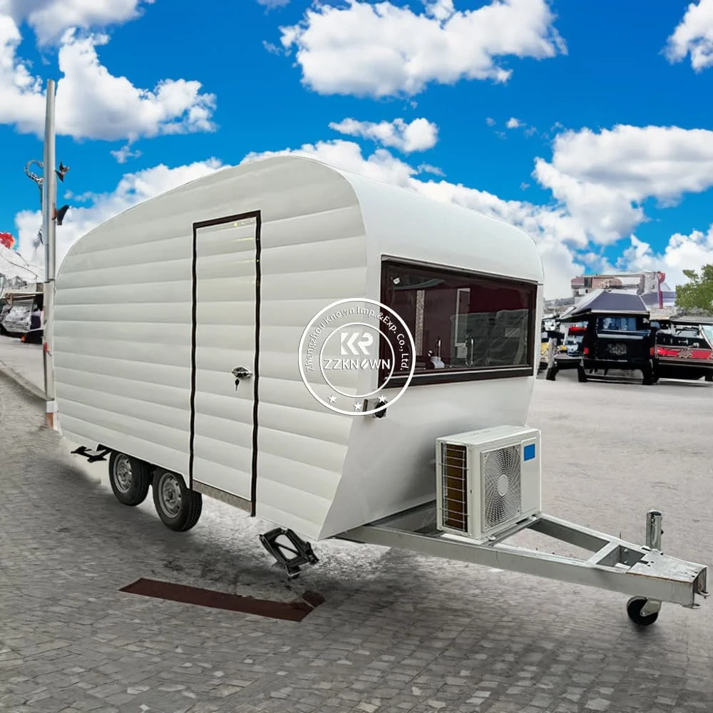 

Affordable 5 Meter Food Trailer Fully Equipped Burgers Van Hot Dog Cart Concession Trailer