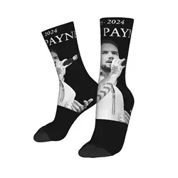1993-2024 Liam Payne memories RIP  Design Theme Socks Merch for Women Flexible Printed Socks