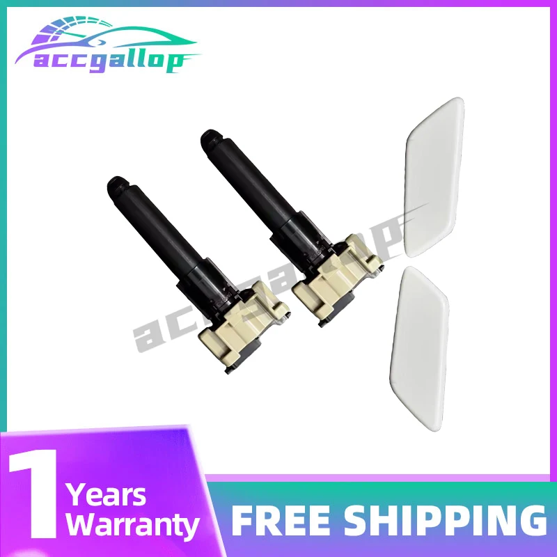 

Headlight Washer Spray Jet Cover Front Bumper Headlamp Water Nozzle Cap Lid for Toyota Land Cruiser Prado LC150 2018 2019 2020