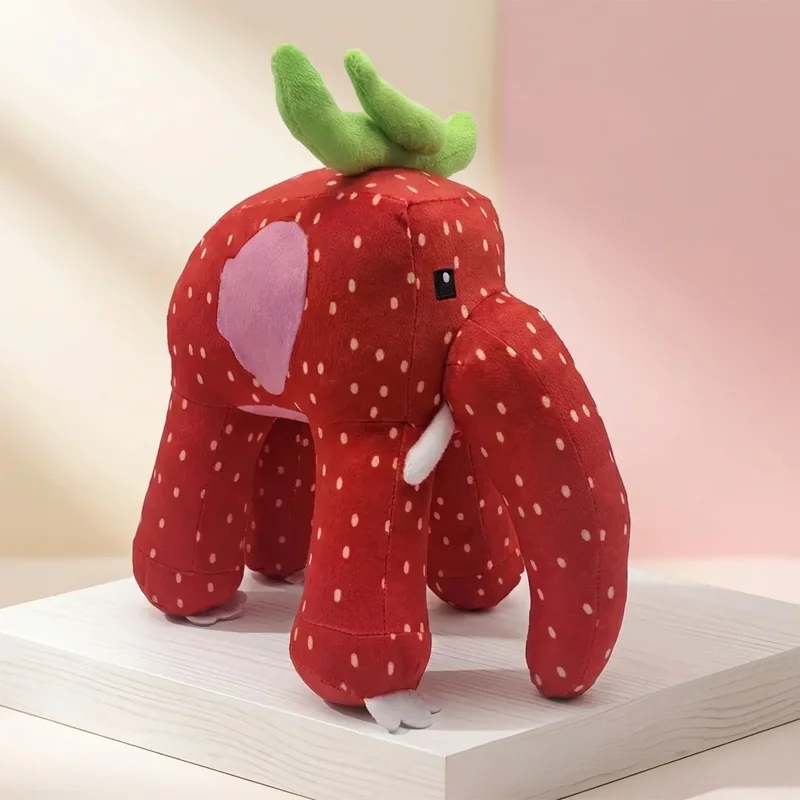 

Steal A Brainrot Strawberry Elephant Plush Toys Exquisite Game Peripheral Fans Collect Decoration Character Role Gift For Friend