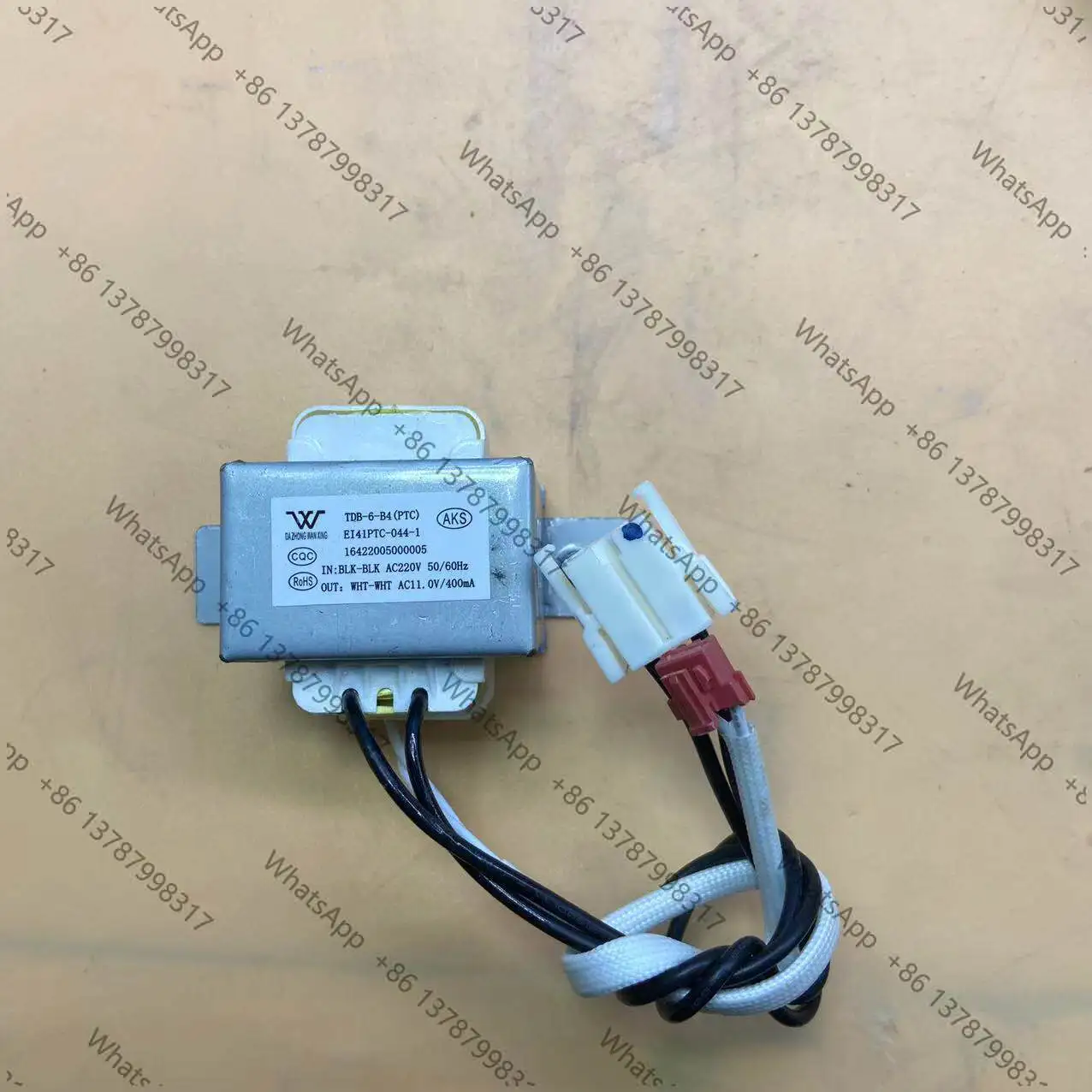 Suitable for air conditioning accessories 2 in 2 out output 11V power transformer TDB-6-B4-PTC