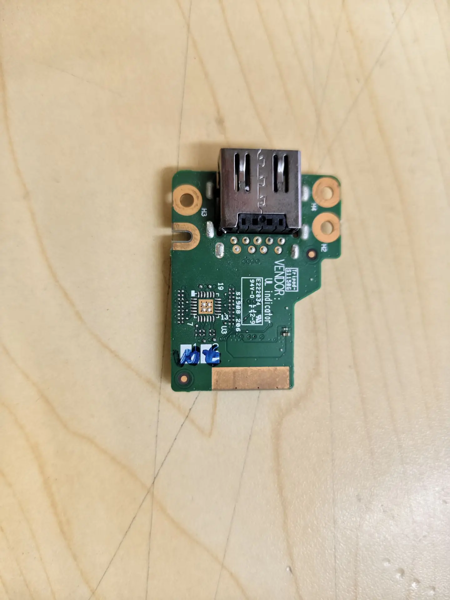 Used USB BUTTON BOARD Module FITS for Lenovo ThinkPad T480s 20L7 20L8 01ER996 NS-B471