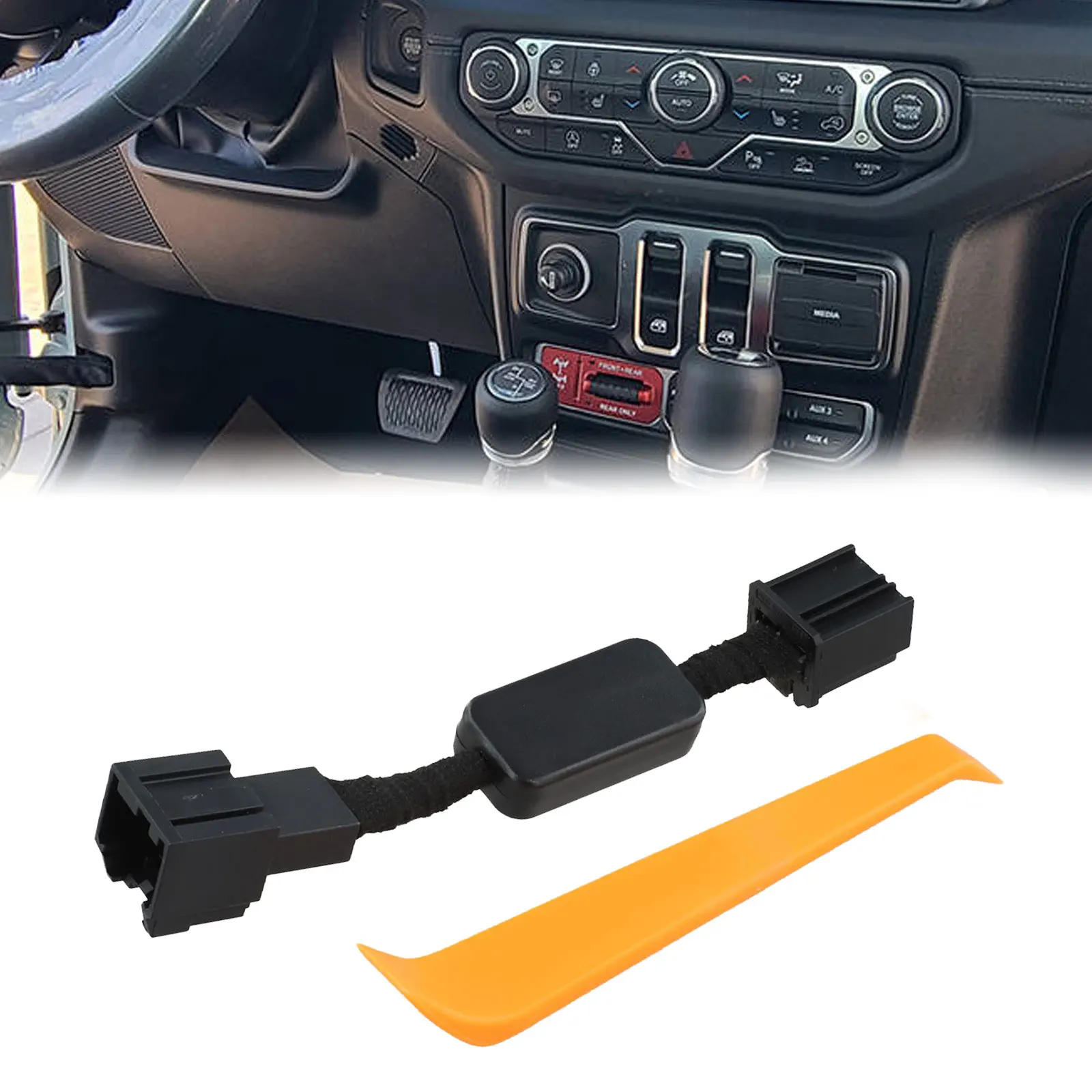 Vehicle Efficiency Improvement Start-Stop Disable Canceller Auto Stop Switch Memory Function Harness Automatic Function Control