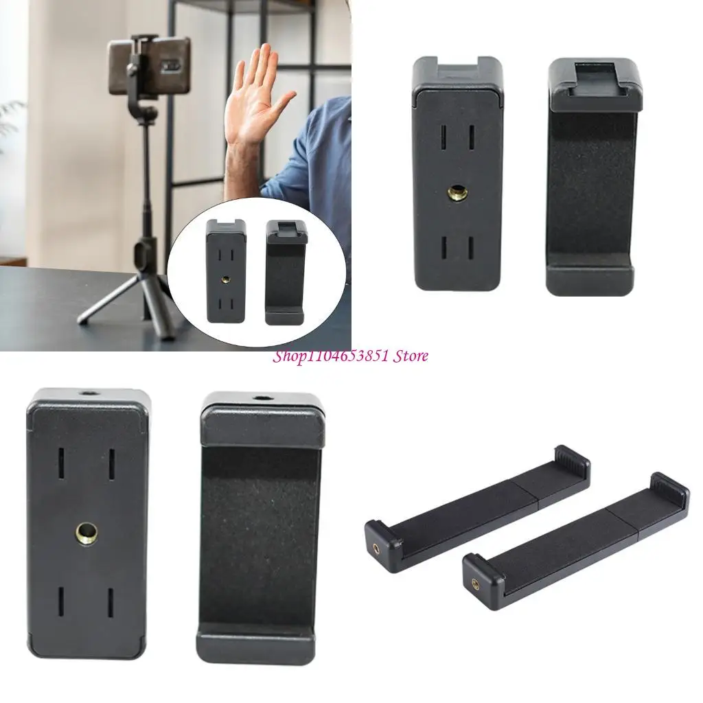 Phone Grip Mount For Live Streaming Video Recording And Online Classes Phone Clip Tablet Holder for 55-220mm Wide - zdjęcie 1