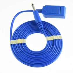 ESU-003 ESU Plate Cable Réutilisable ESU Patient Câble Électrique couteau négatif plaque lien câble 3M, prise 6.3mm