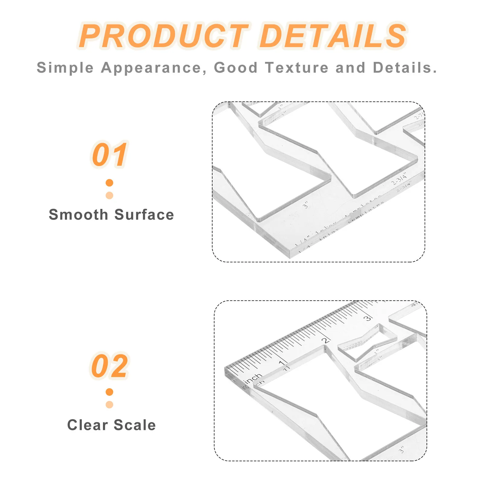 Acrylic Bowtie Router Template Butterfly Inlay Decorative For Wood Inlay Decor Christmas 5MM Guide Woodworking