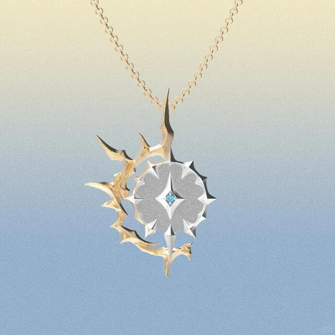 

Khaslana High-end Clavicle Chain Phainon Same style necklace Anime Game Peripheral Pendant Necklace