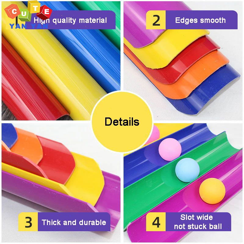 Team Building Jogos ao ar livre Pipeline Challenge Adultos Pai-filho Interação Sensorial Ball Toy Para Crianças Kindergarten Sport Set