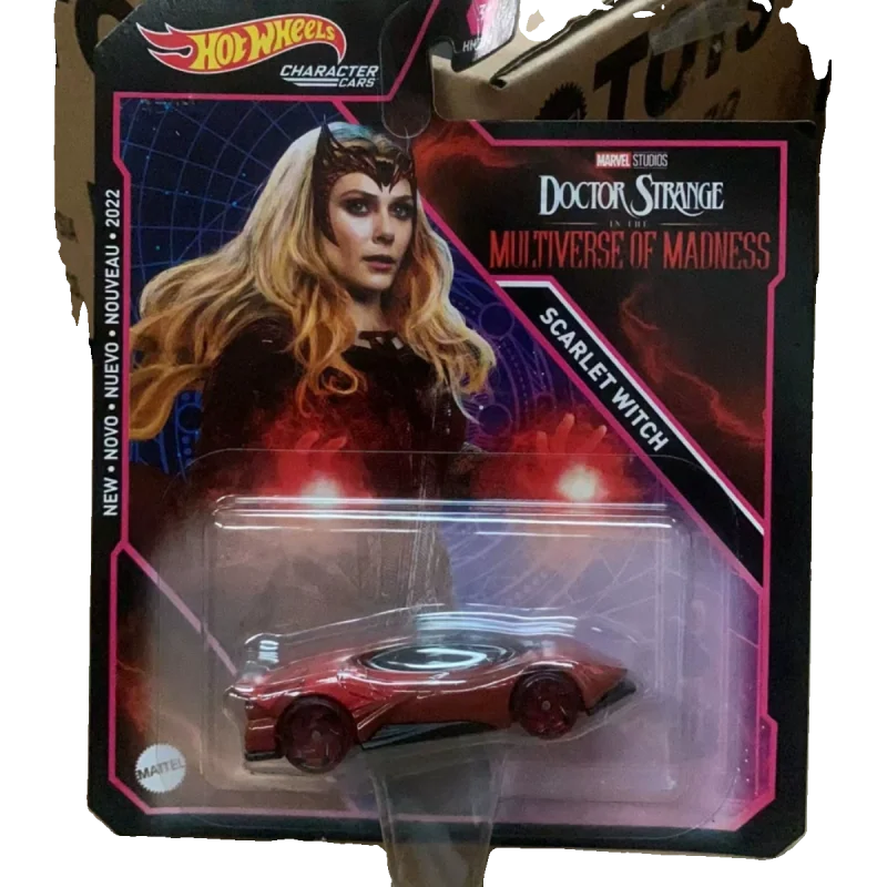 Hot Wheels Iron Man, Coche de Juguete Clásico de Aleación Fundida a Presión, Mini Vehículo, Modelo de Personaje de Película, Regalo de Cumpleaños, en Stock