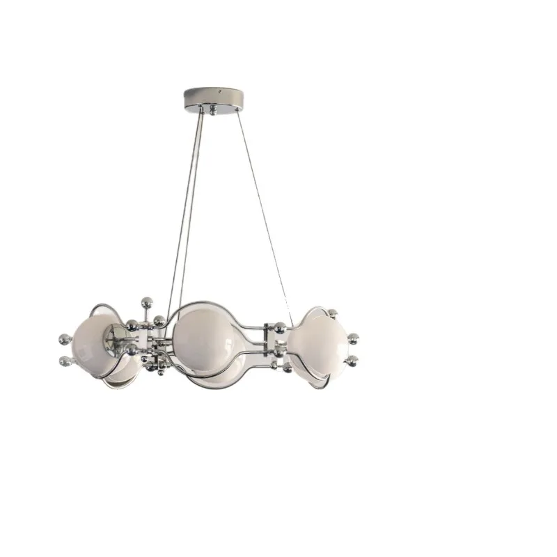 Bauhaus living room chandelier, medieval style bedroom planet advanced sense light luxury eye protection room light c