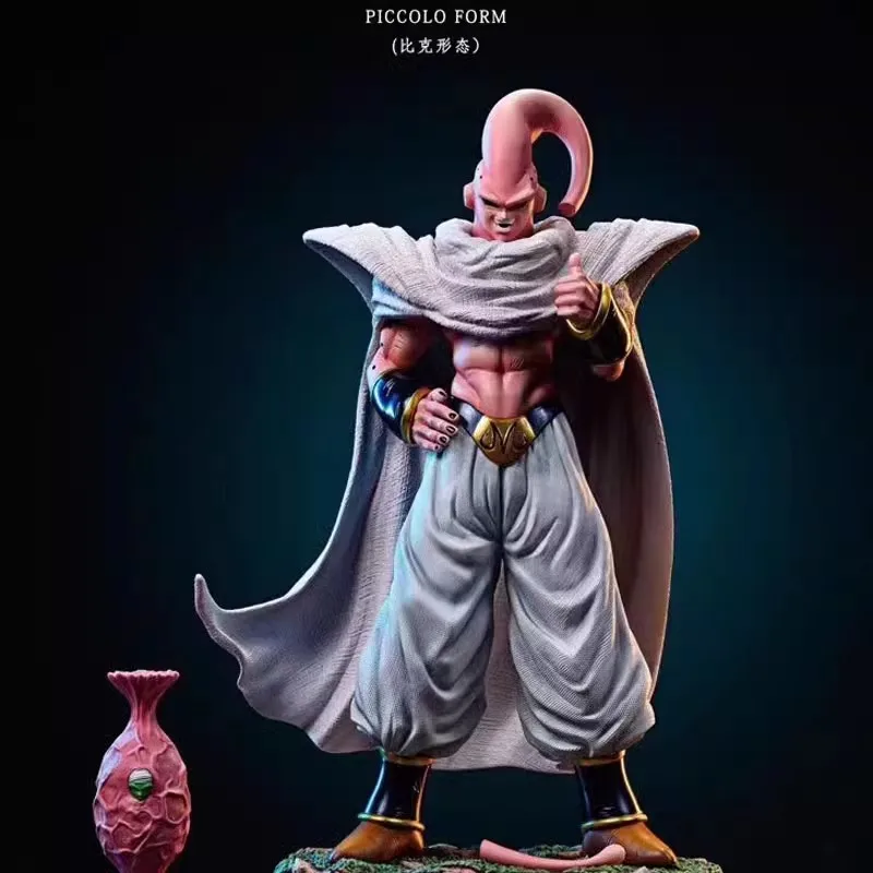 Bu piccolo forma dragon ball z anime figuras buu 27.5cm estatueta de ação estátua pvc modelo boneca mesa decora brinquedos presentes natal