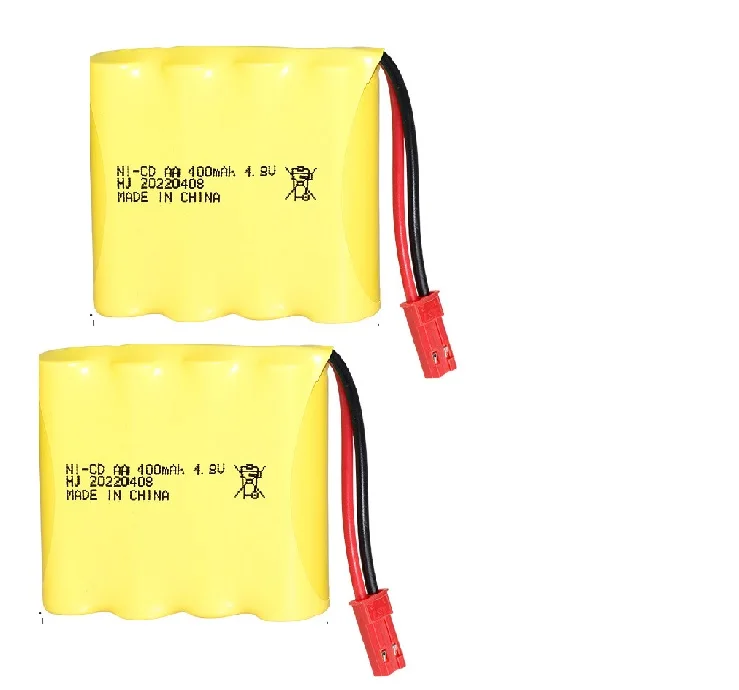 4.8V 400mAh Ni-cd Rechargeable AA Battery Pack JST Plug for 662 632 633 542 RC Car And Other Similar Remote Control Toys