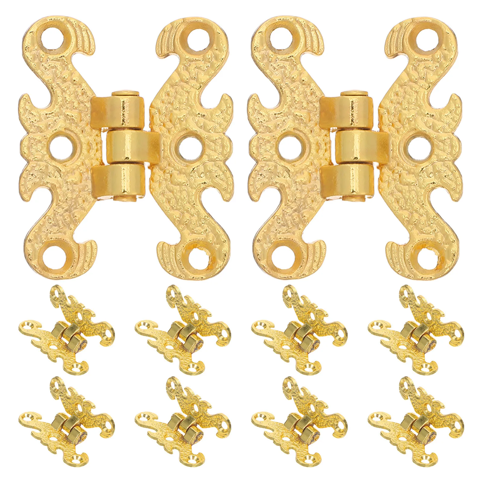 

10 шт. винтажных кружевных петель для маленьких шкатулок для украшений - декоративная мебельная фурнитура для деревянных изделий