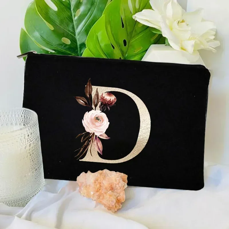 

Women Travel Makeup Bag Bridesmaid Cosmetic Organizer Perfume Toiletry Wash Pouch Bags Wedding Party Bride Pencil Case Low Price