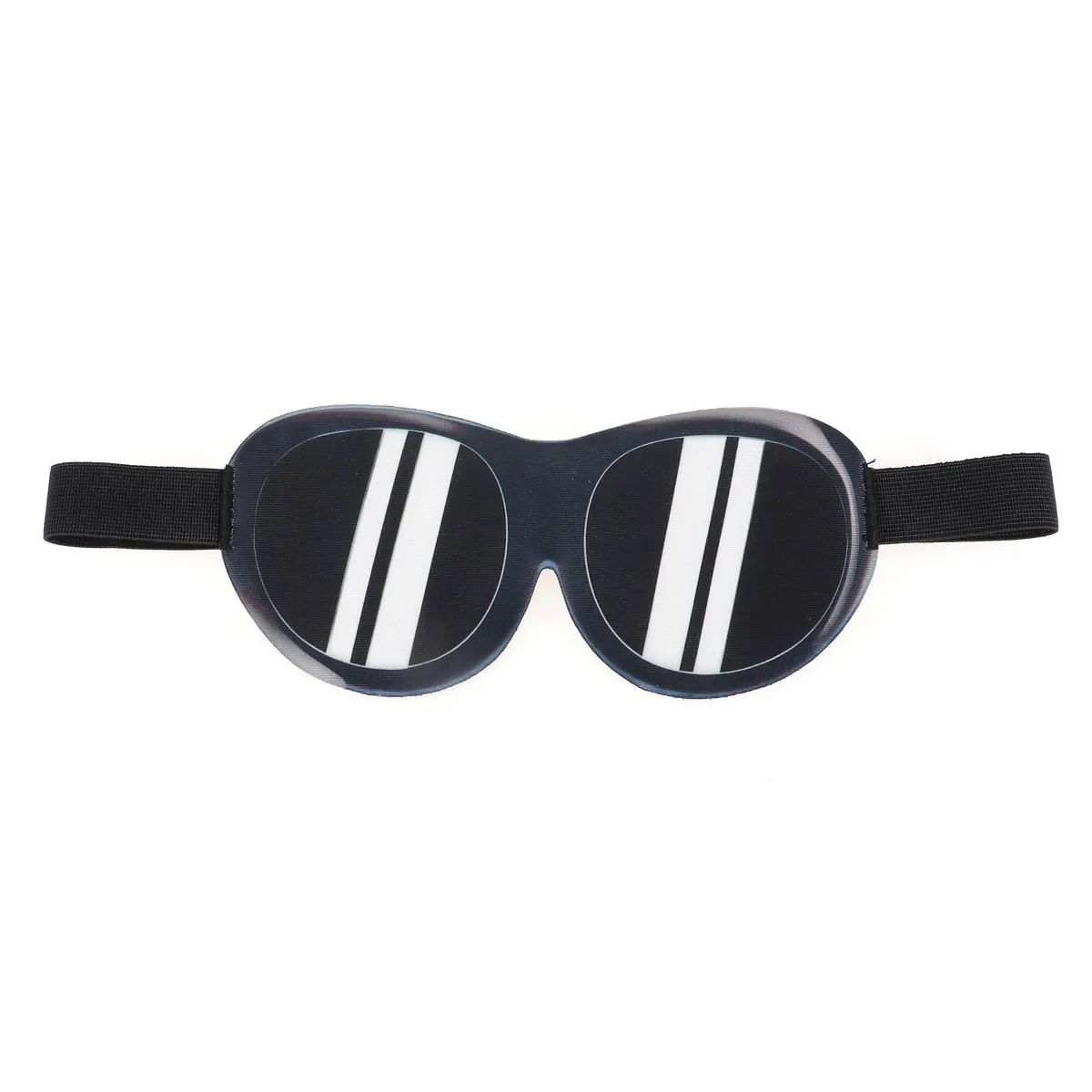 3D Glasses Eyeshade Soft Fabric Milk Fiber Sleep Mask Adjustable String Alleviate Eye Fatigue for Home Travel Outdoor